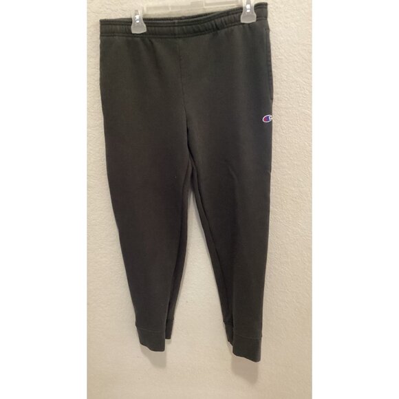 Champion Dark Green SweatpantsSize M/M - Picture 2 of 4